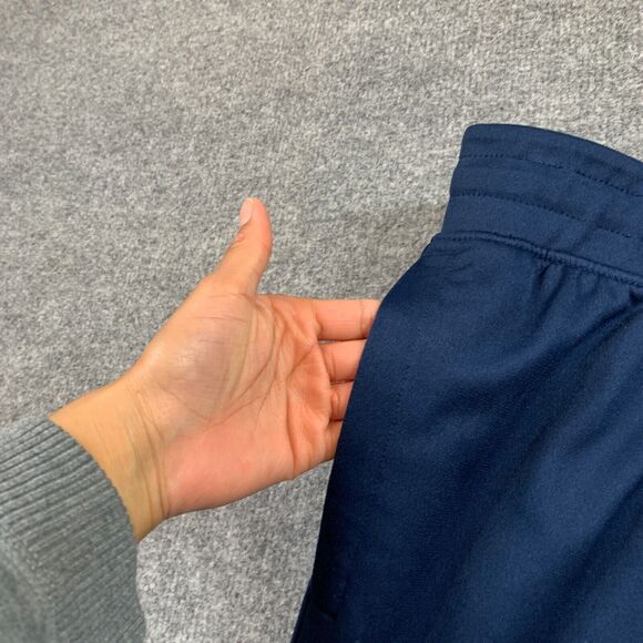 Under Armour Training Pants Mens S Navy Loose Project Rock Fleece Tapered Track - Picture 3 of 12